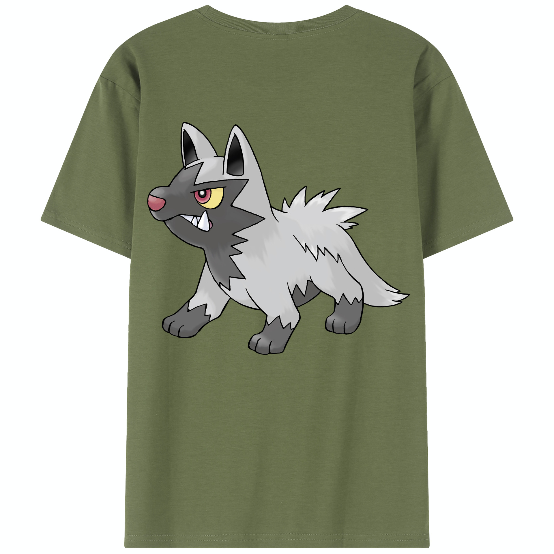 （画像用） ポケットモンスター Pokémon 綿100％半袖Tシャツ（背面プリント）